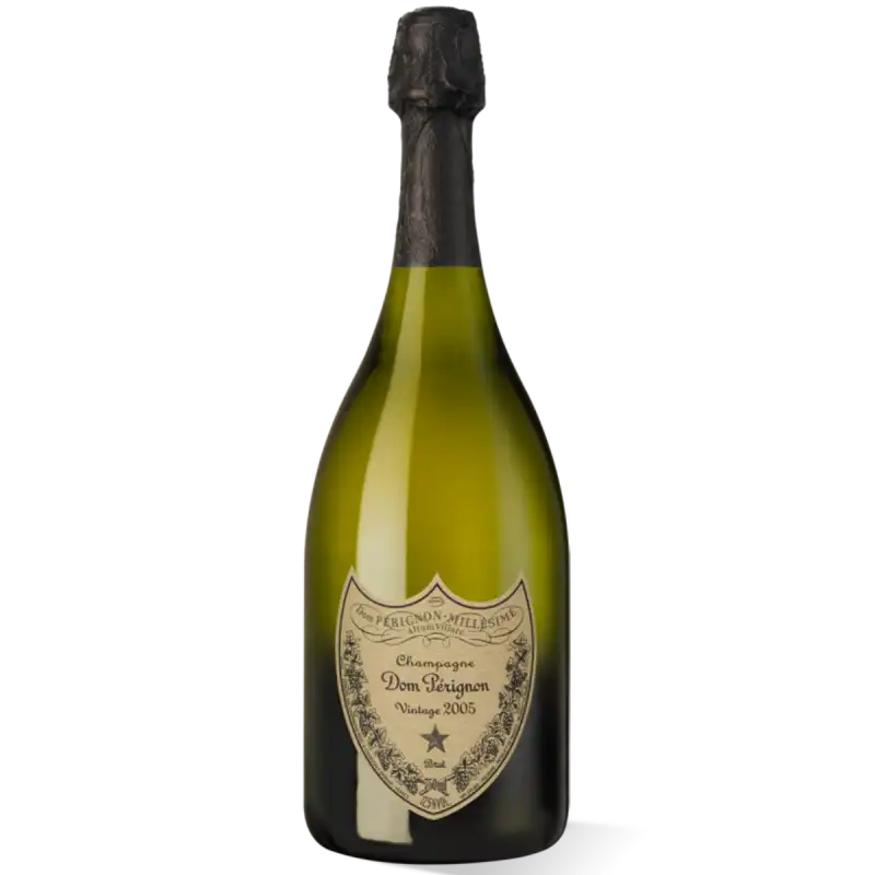 Champagne Dom Perignon bottle